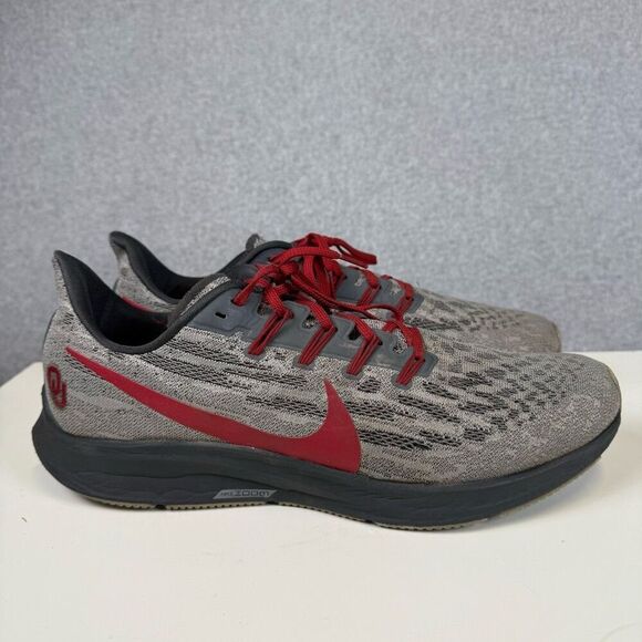 New Nike Air Zoom Pegasus 36 Oklahoma OU CI2075-001 Men\'s Size 13 Running Shoes main image 8